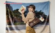 Coach Brown Tabby Bag Print Flannel Sofa Throw Blanket C135